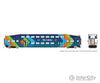 Rapido 546028 N Bilevel Commuter Car: Trirail - Dark Blue Scheme: Set #1 (Cab: 501 Coaches: 1004