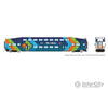 Rapido 546029 N Bilevel Commuter Car: Trirail - Dark Blue Scheme: Set #2 (Cab: 504 Coaches: 1007