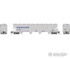 Rapido 560002A N Procor 5820 Covered Hopper: Unpx - Blue Solid: Single Car