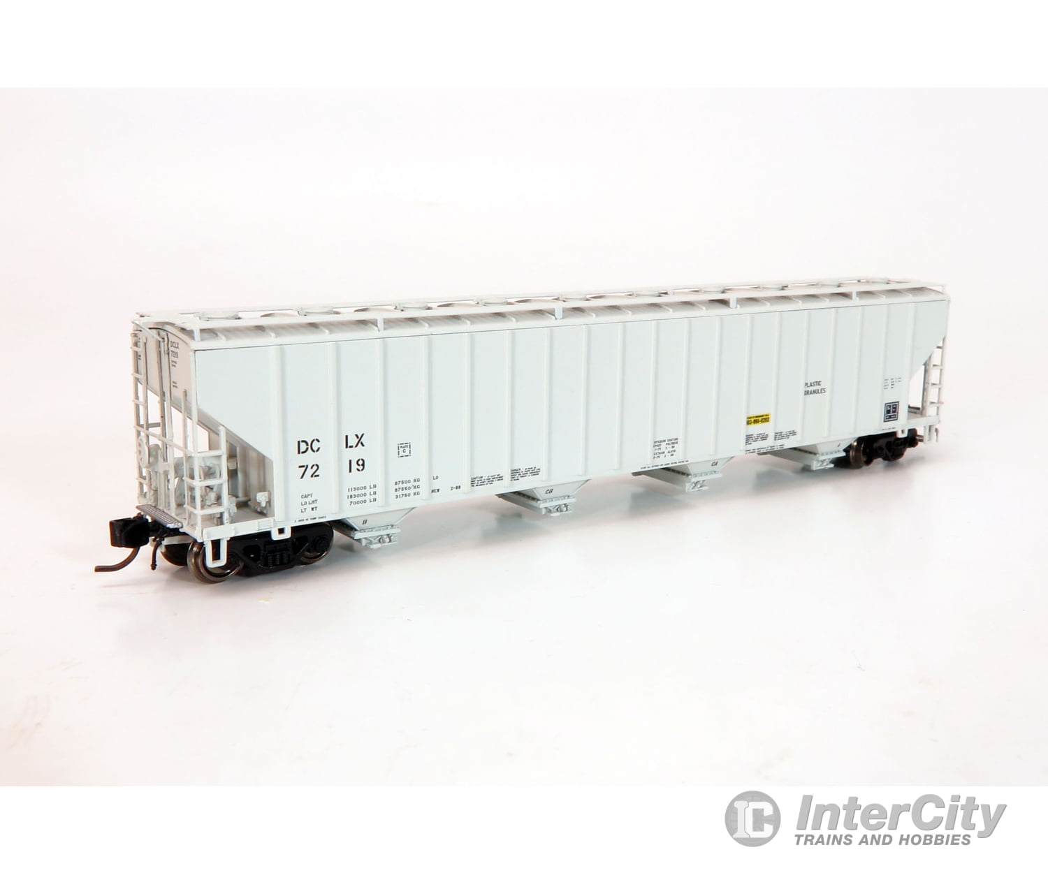 Rapido 560008A N Procor 5820 Covered Hopper: Dclx (Dow Chemical): Single Car