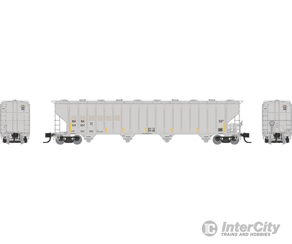 Rapido 560009 N Procor 5820 Covered Hopper: Ehsx (Essex Hybrid): 3-Pack