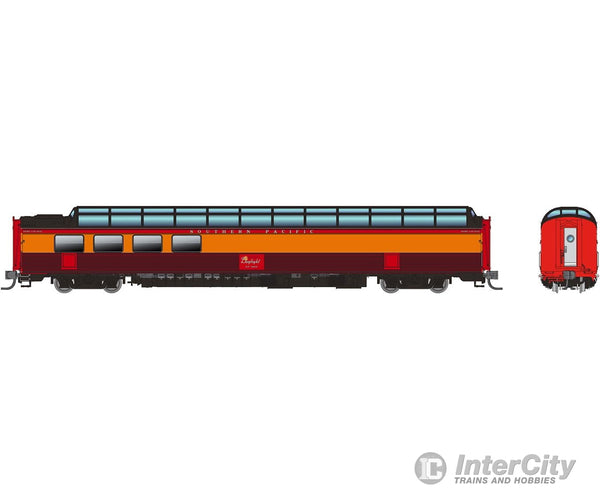 Rapido 575002 N Sp Dome-Lounge W/Fluted Sides: - Daylight: #3605 Passenger Cars