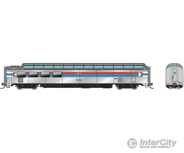 Rapido 575013 N Sp Dome-Lounge W/Flat Sides: Amtrak - Phase 1: #9373 Passenger Cars