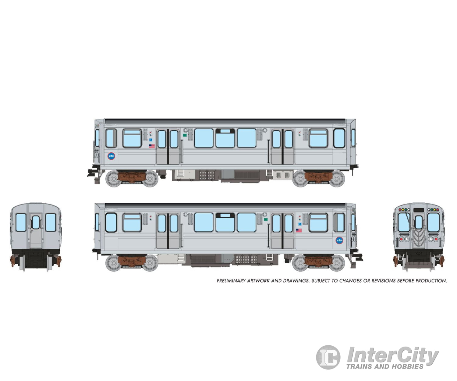 Rapido 588003 N CTA 2600-series L (DC/Silent): Circle Logo Scheme