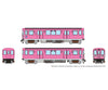Rapido 588005 N CTA 2600-series L 2-Car Pair (DC/Silent): Circle Logo Scheme