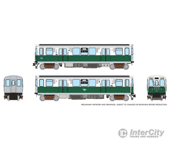 Rapido 588006 N CTA 2600-series L 2-Car Pair (DC/Silent): Work Motor Scheme