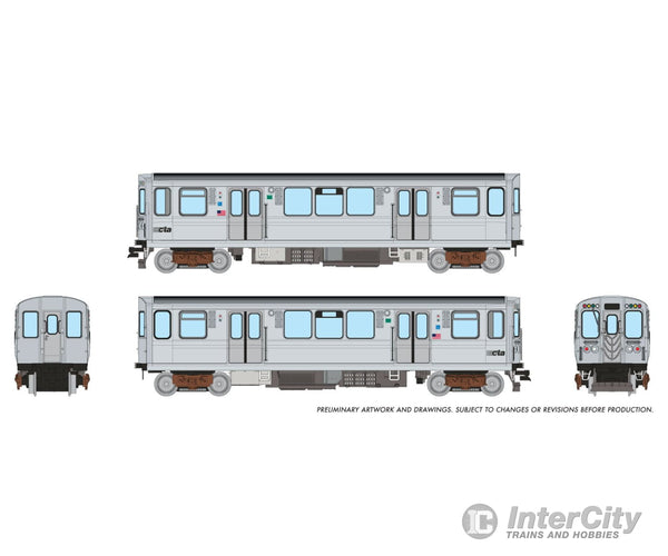Rapido 588502 N CTA 2600-series L 2-Car Pair (DC/DCC/Sound): As Delivered Scheme