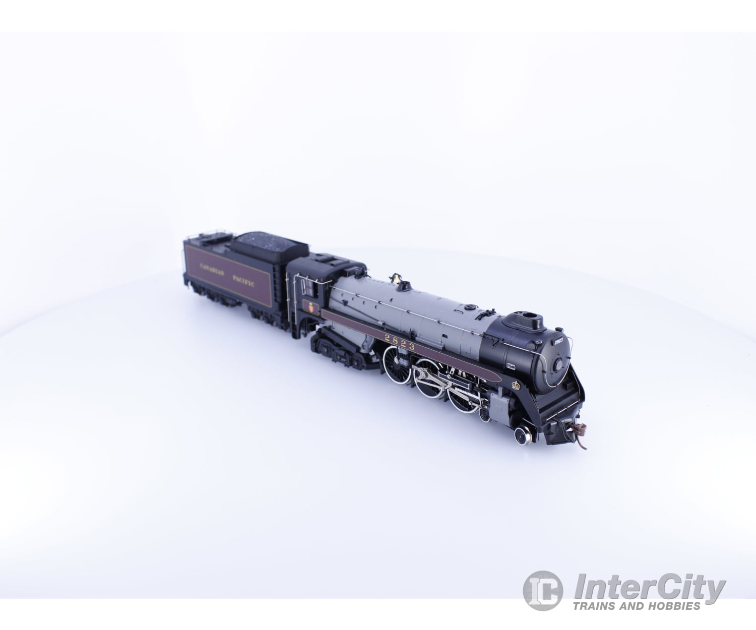 Rapido 600502 HO Royal Hudson H1c Coal Tender Steam Loco Un-Run Like New Rare Canadian Pacific (CP) 2823 DCC & Sound