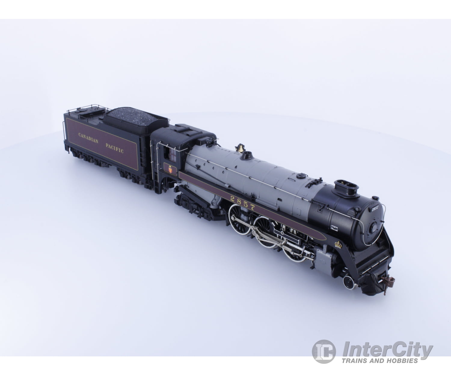 Rapido 600509 Ho Royal Hudson 2-8-4 H1D-Coal Tender Canadian Pacific (Cp) 2857 Dcc & Sound