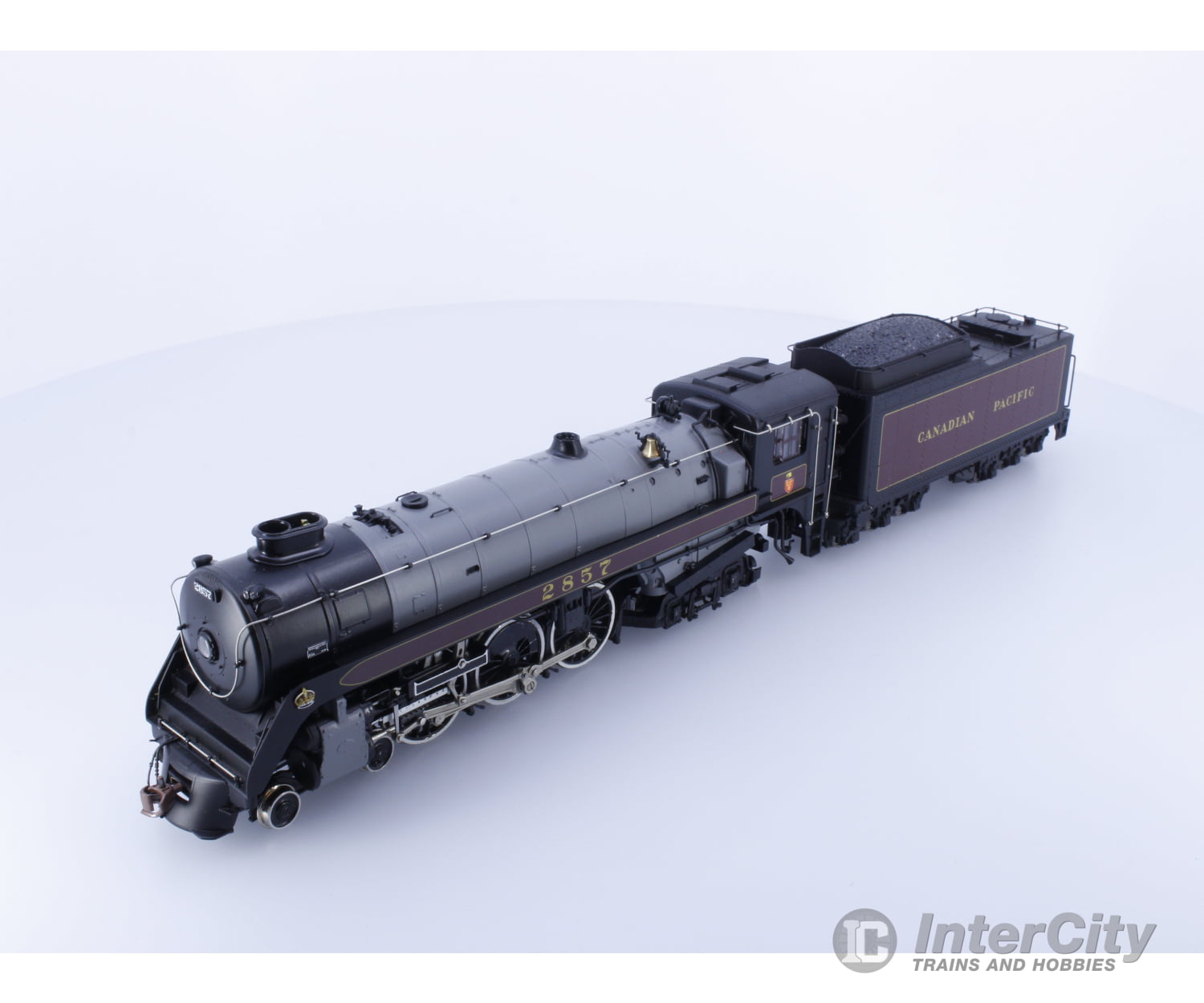 Rapido 600509 Ho Royal Hudson 2-8-4 H1D-Coal Tender Canadian Pacific (Cp) 2857 Dcc & Sound