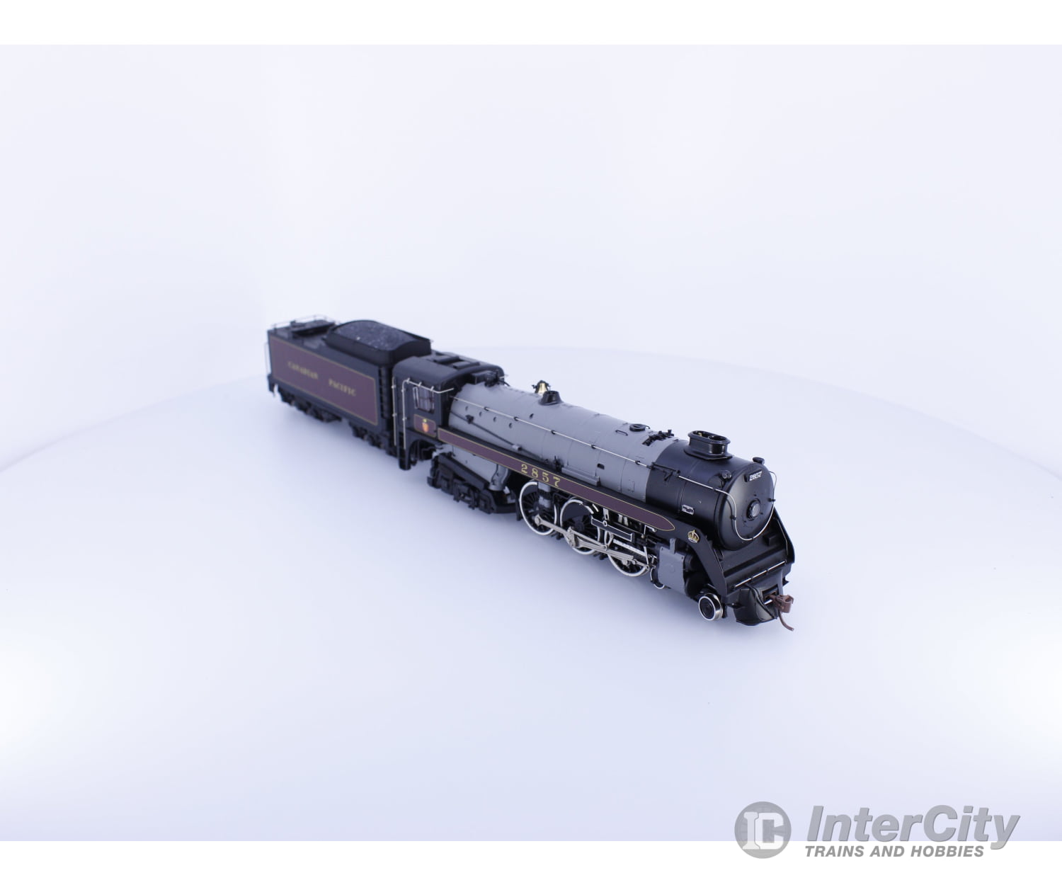 Rapido 600509 HO Royal Hudson H1d Coal Tender Steam Loco Un-Run Like New Rare Canadian Pacific (CP) 2857 DCC & Sound