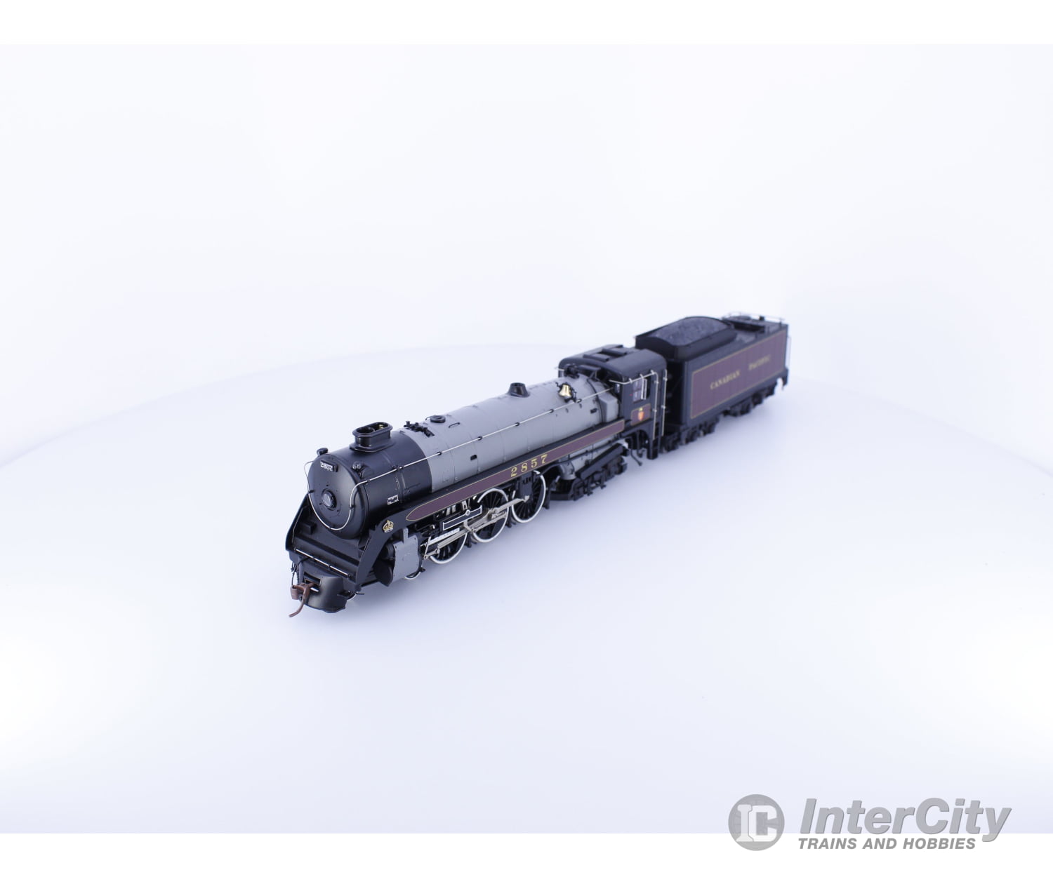 Rapido 600509 HO Royal Hudson H1d Coal Tender Steam Loco Un-Run Like New Rare Canadian Pacific (CP) 2857 DCC & Sound