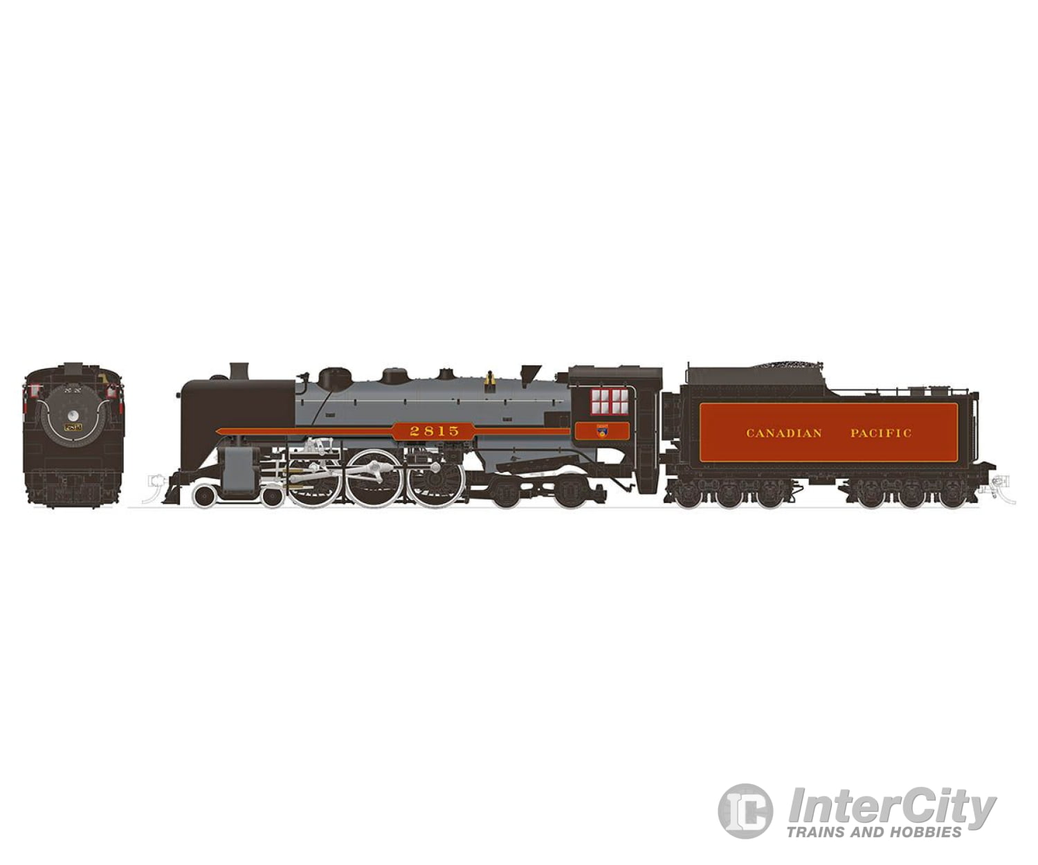 Rapido 601009 Ho H1B 4-6-4 Hudson (Dc/Silent): Cpr - ’World’s Greatest Travel System’