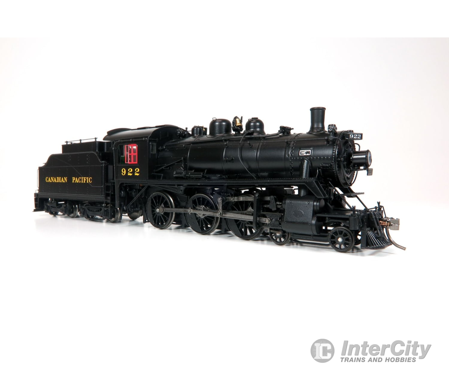 Rapido 602001 Ho Scale D10G Steam Locomotive (Dc/Silent): Cpr #922 Locomotives