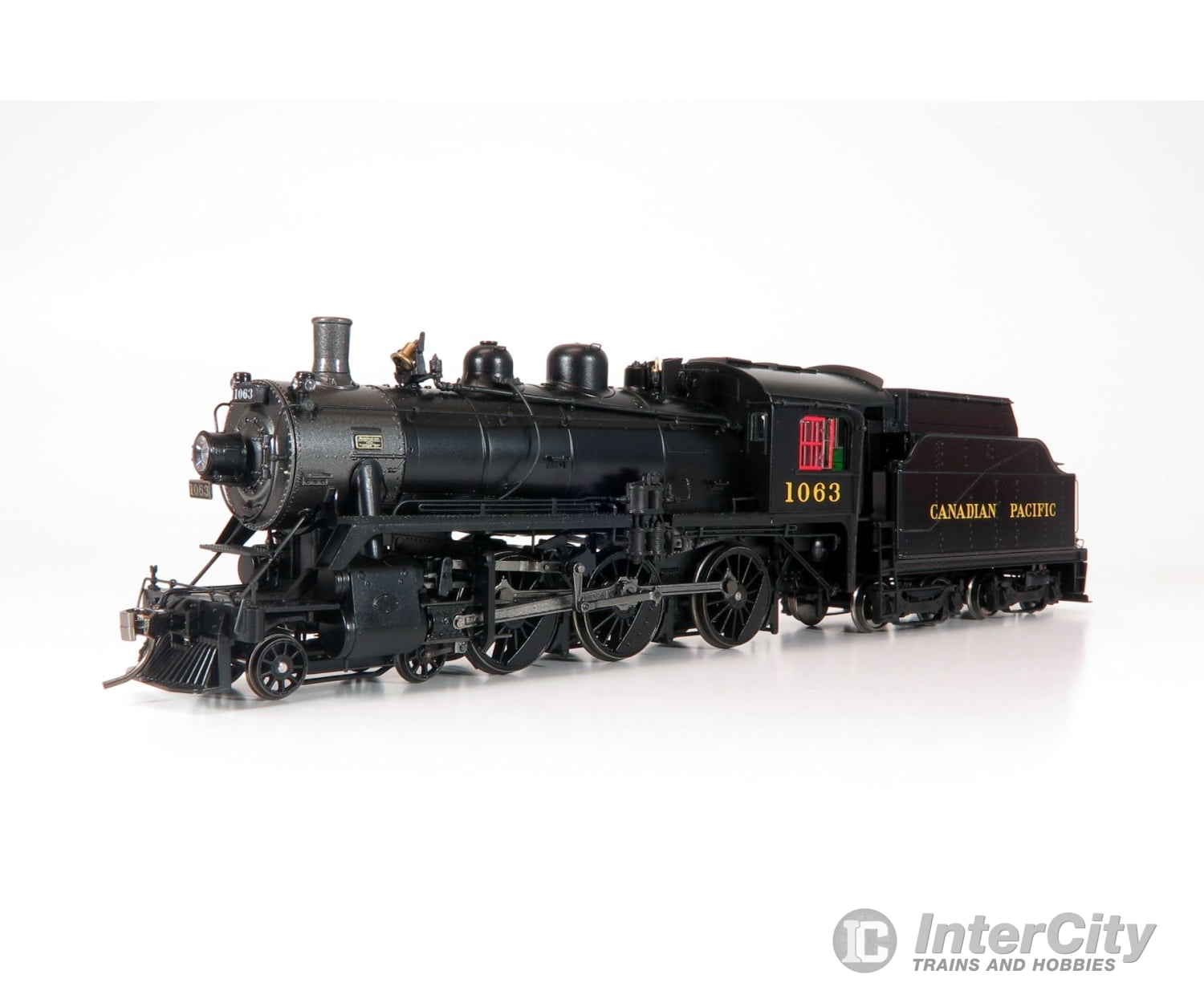 Rapido 602005 Ho Scale D10K Steam Locomotive (Dc/Silent): Cpr #1063 Locomotives