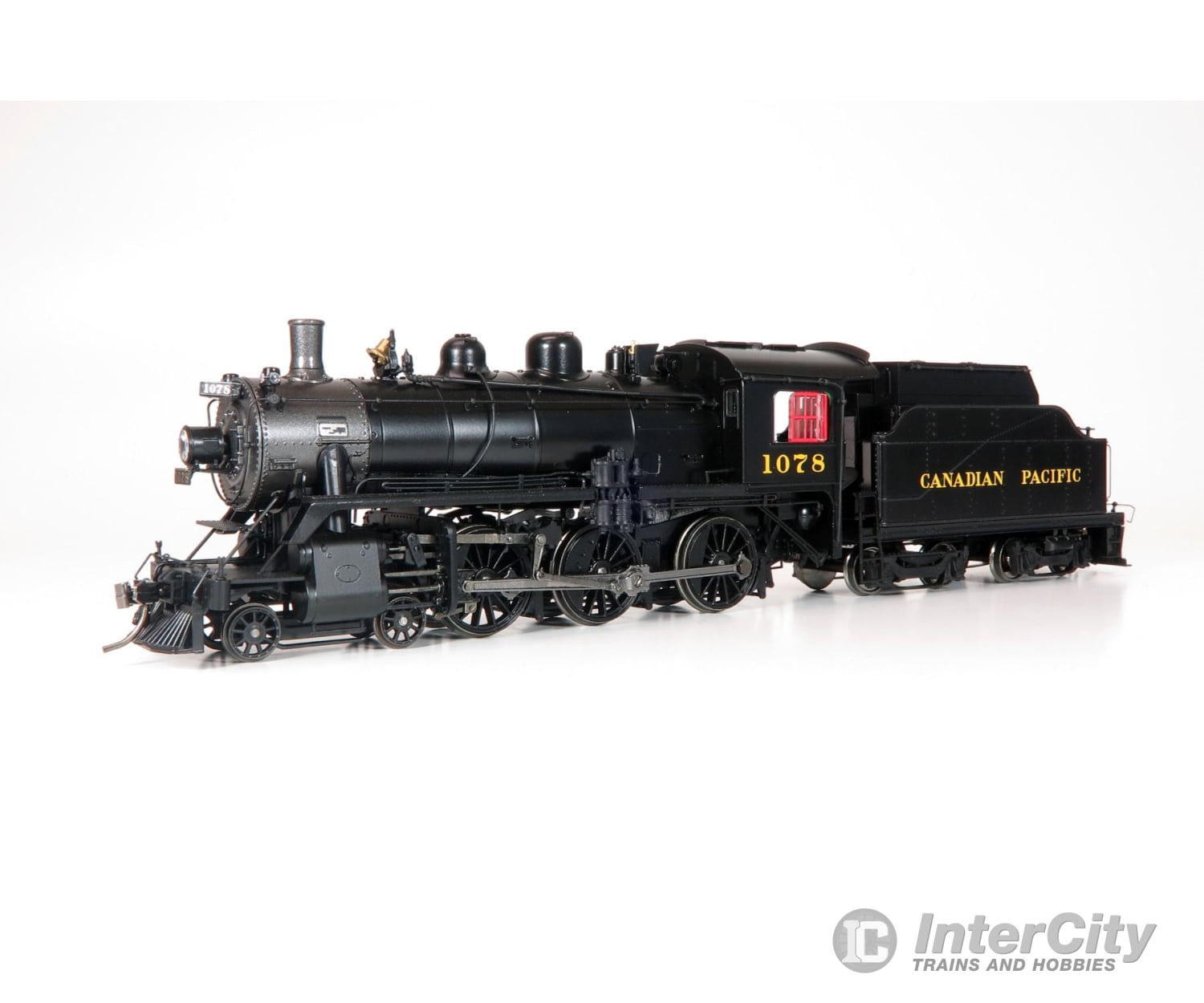 Rapido 602007 Ho Scale D10K Steam Locomotive (Dc/Silent): Cpr #1078 Locomotives