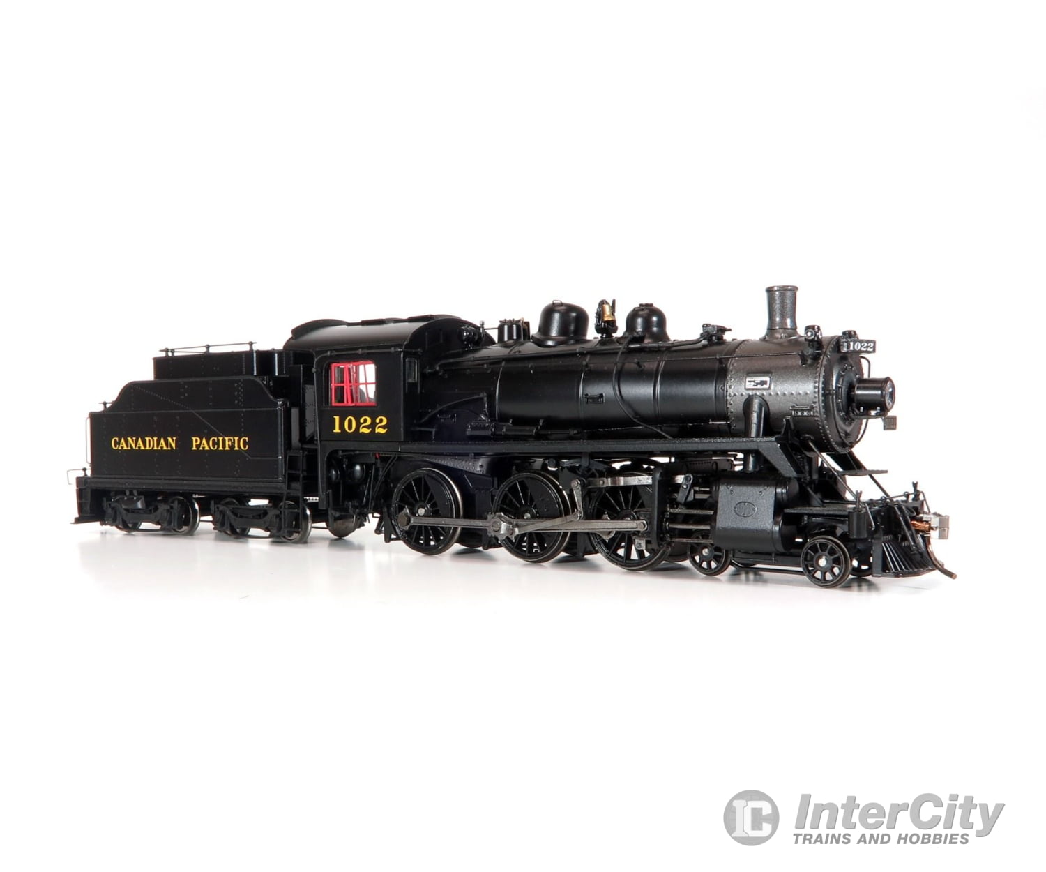 Rapido 602503 Ho Scale D10H Steam Locomotive (Dcc/Sound): Cpr #1022 Locomotives