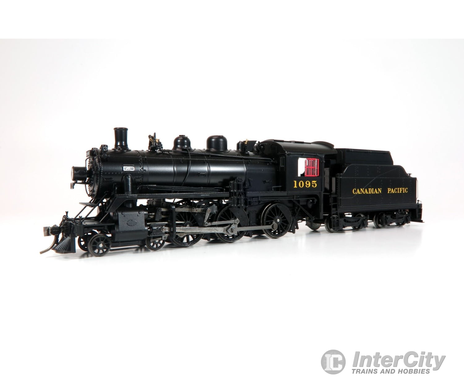 Rapido 602508 Ho Scale D10H Steam Locomotive (Dcc/Sound): Cpr #1095 Locomotives