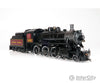 Rapido 602510 Ho Scale D10J Steam Locomotive (Dcc/Sound): Cpr Maroon #962 Locomotives