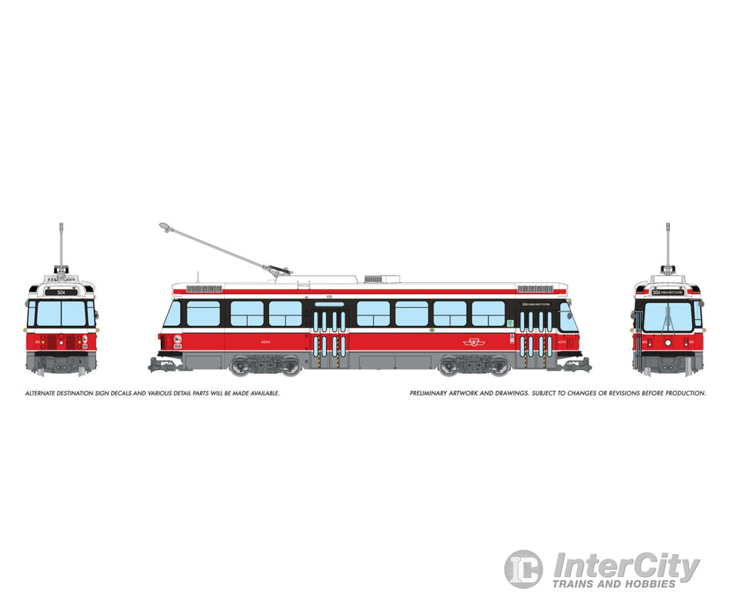 Rapido 702001 HO CLRV (DC/Silent): TTC - Early Scheme: #4004