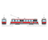 Rapido 702008 HO CLRV (DC/Silent): Boston UTDC Demonstrator: #4031
