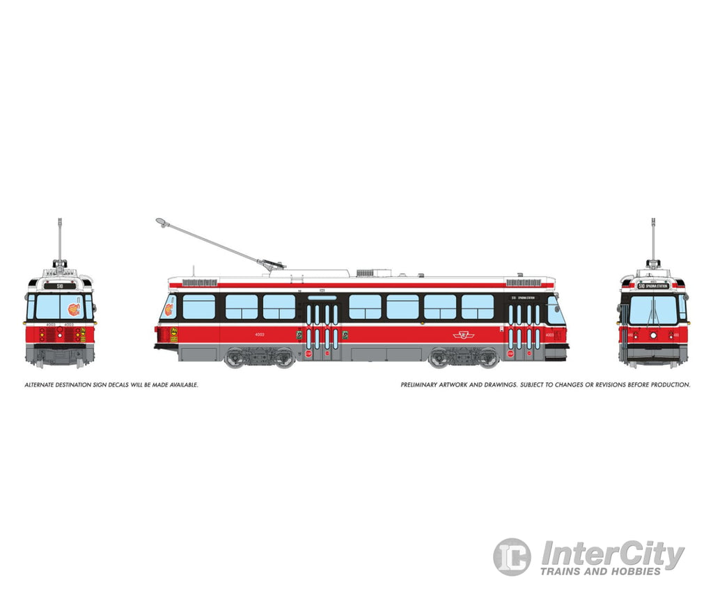 Rapido 702011 HO CLRV (DC/Silent): TTC - Late Version: #4003