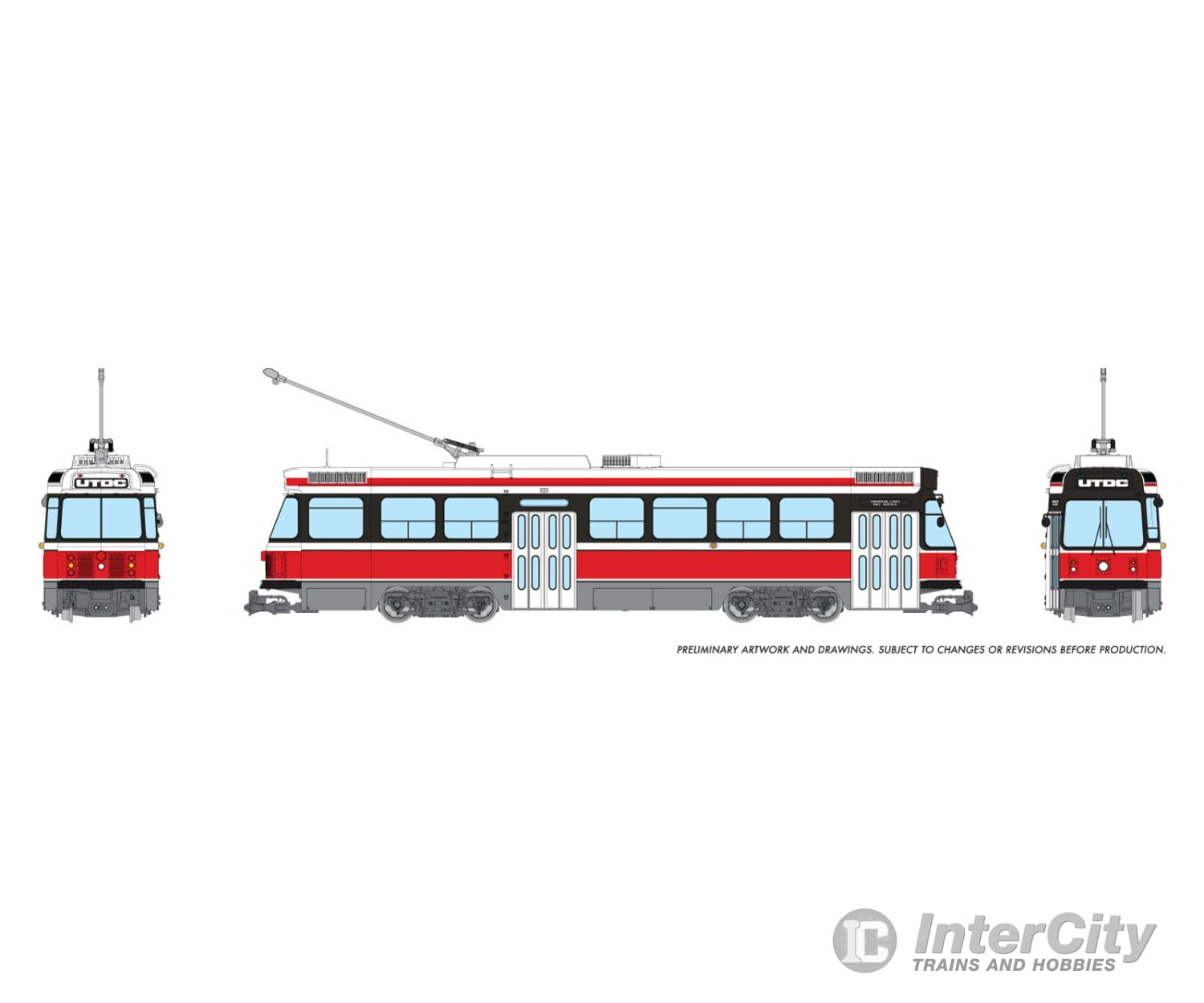 Rapido 702019 HO CLRV (DC/Silent): UTDC Demo (TTC): Unnumbered