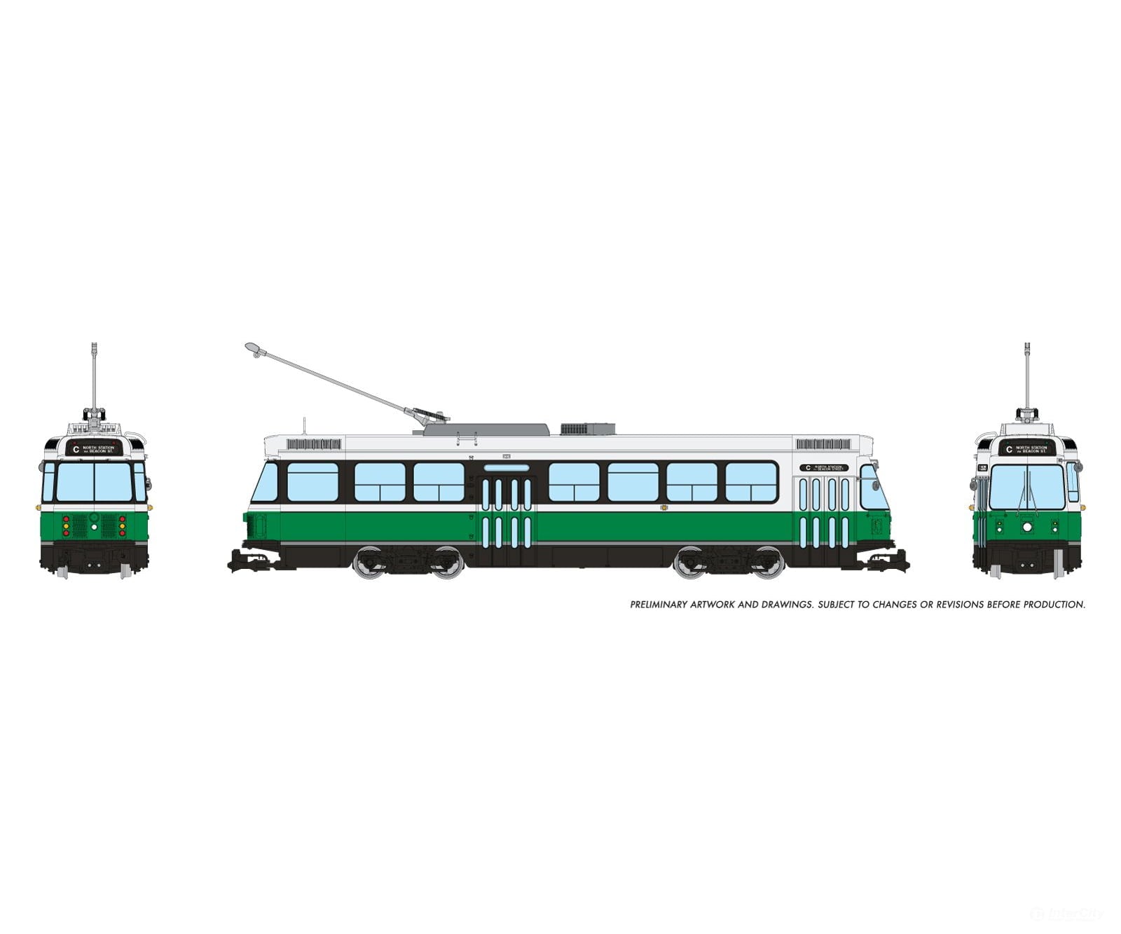 Rapido 702020 HO CLRV (DC/Silent): Boston