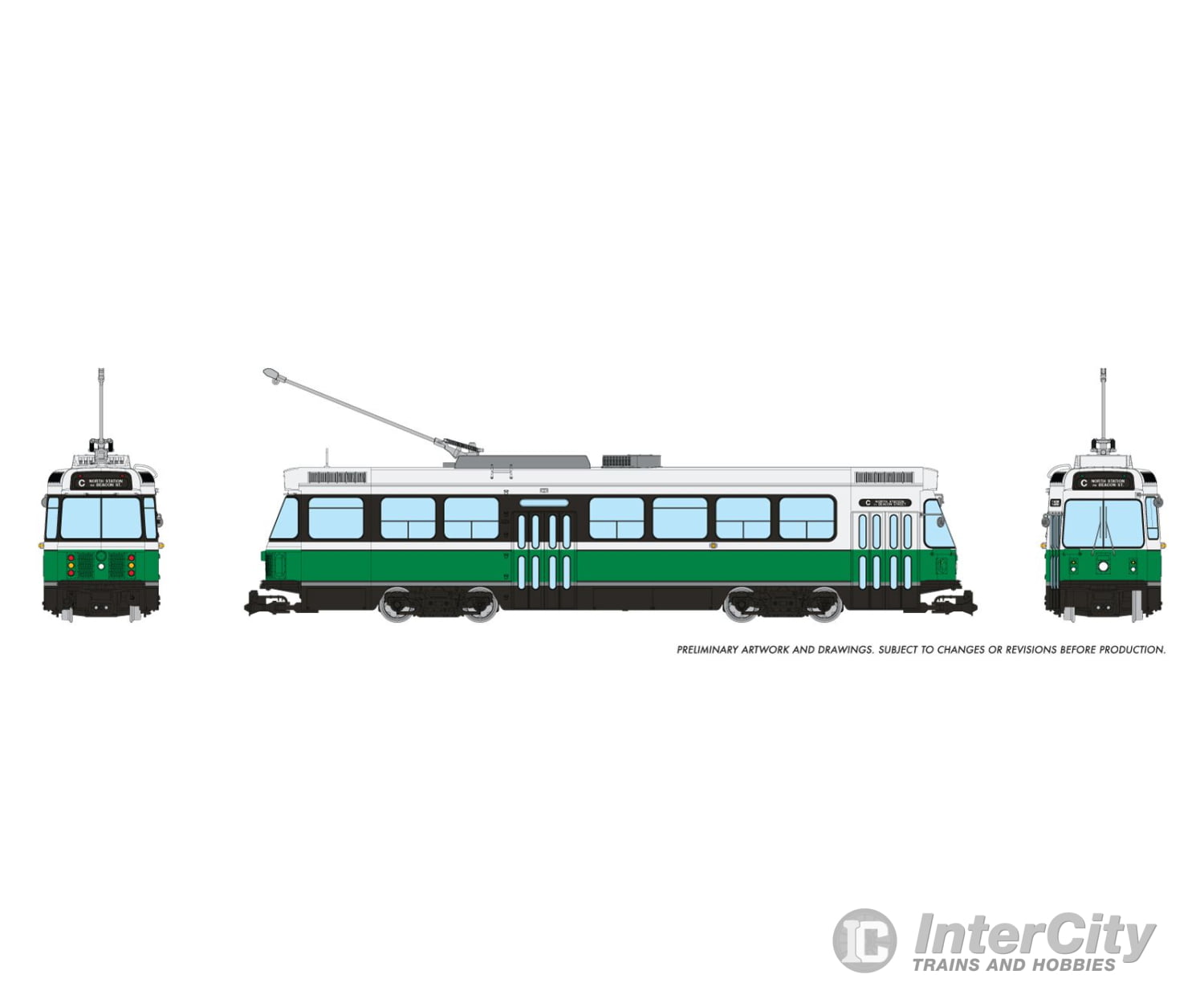 Rapido 702020 HO CLRV (DC/Silent): Boston