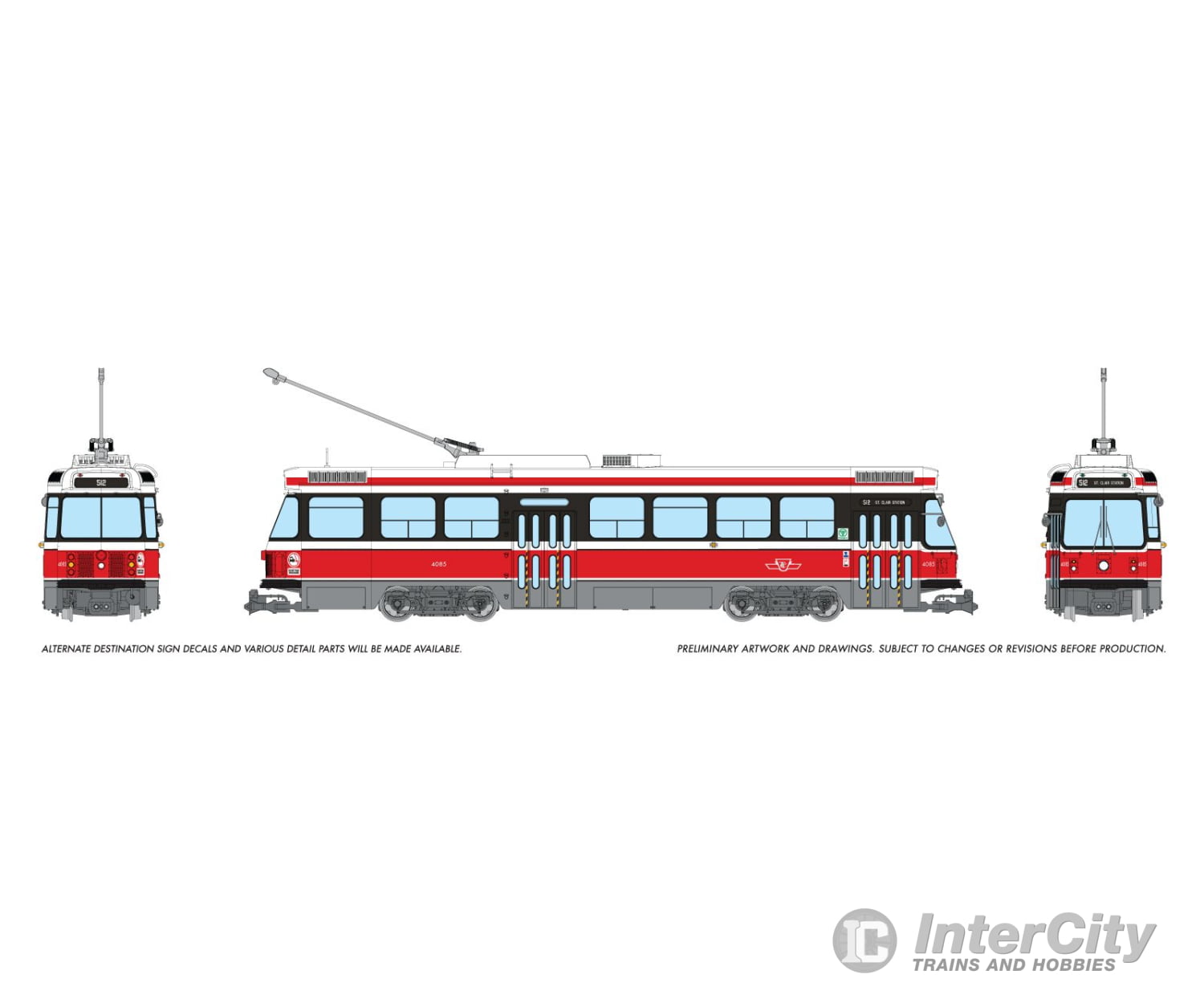 Rapido 702504 HO CLRV (DC/DCC/Sound): TTC - Early Version: #4085