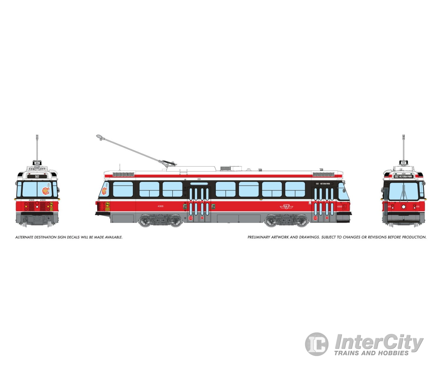 Rapido 702514 HO CLRV (DC/DCC/Sound): TTC - Late Version: #4068