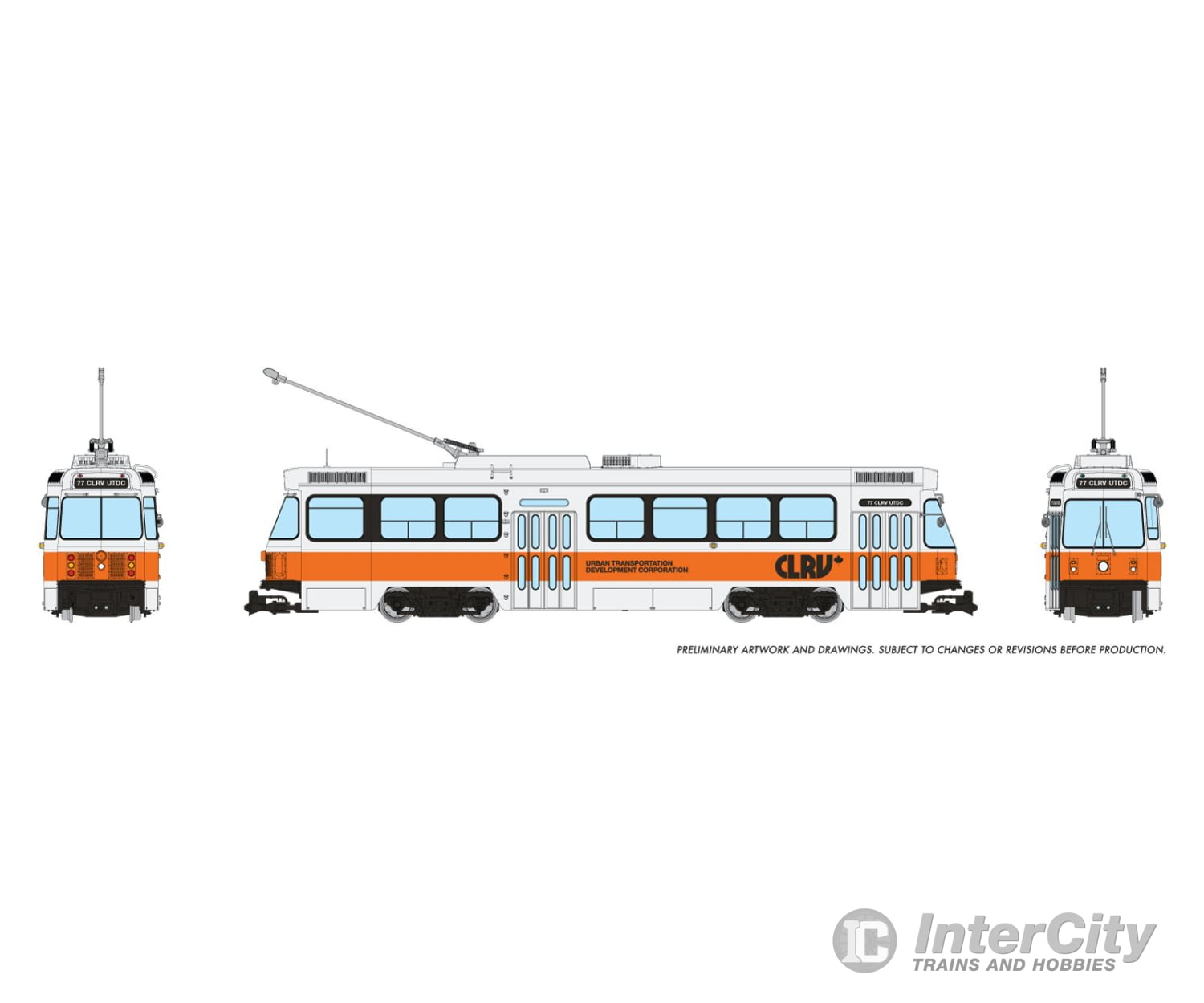 Rapido 702518 HO CLRV (DC/DCC/Sound): UTDC Concept Scheme
