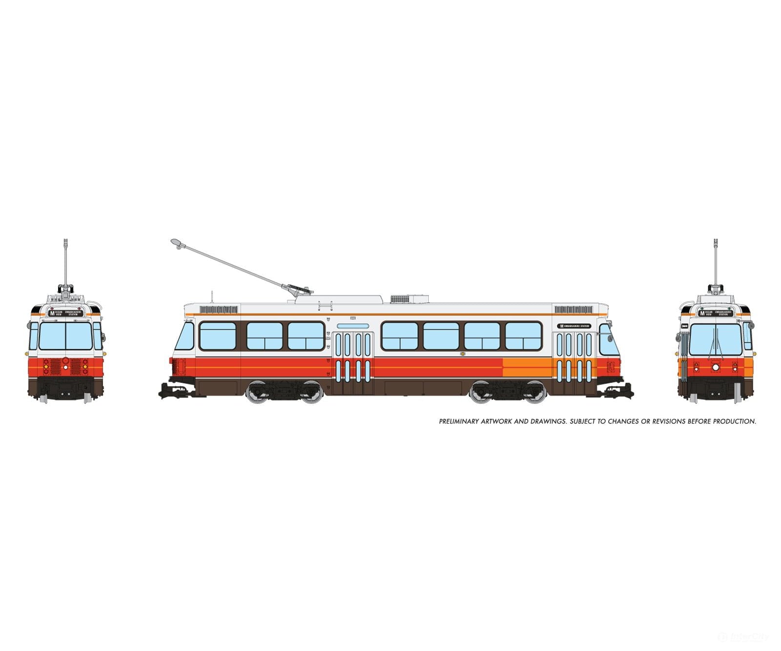 Rapido 702523 HO CLRV (DC/DCC/Sound): San Francisco