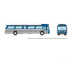 Rapido 753120 Ho 1/87 New Look Bus (Deluxe): Greyhound - Blue & Silver: #9613 Cars Trucks