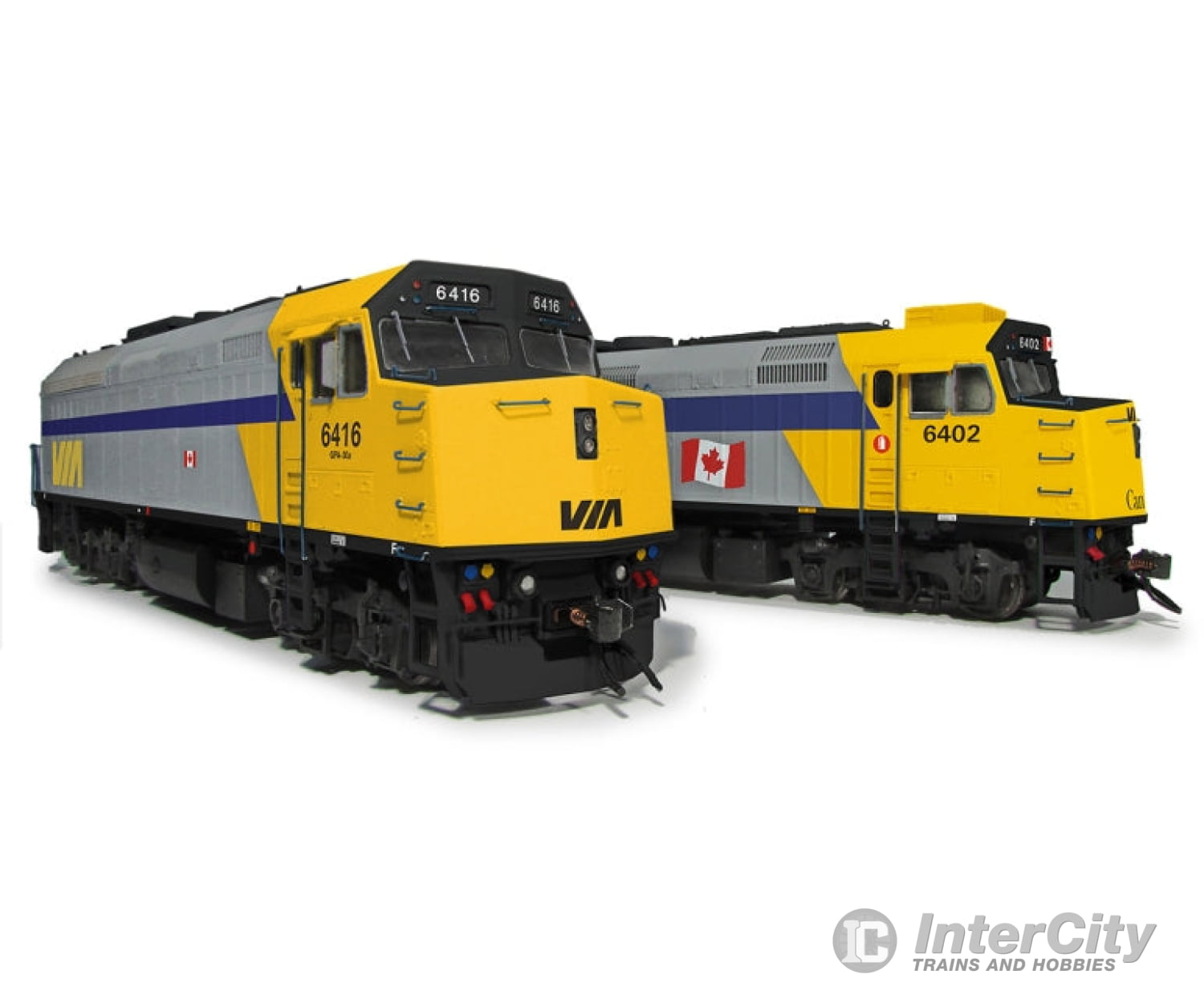 Rapido 80505 Ho F40Ph-2D Dcc/Rapido Esu Loksound Via Rail #6419 Delivery Scheme Locomotives