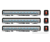 Rapido 9062004 HO Hawker Siddeley Tempo Train: VIA Set #2: Club 321 CBL 343 Coach 368 - Starter & Train Sets