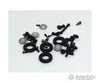 Rapido Ho 102077 Bus/Truck Budd Five Hole Steerable Front Axle W/Wheels/Tires -- 2 Sets Parts