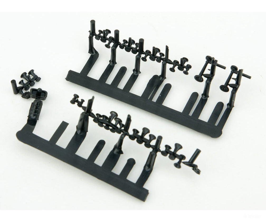 Rapido Ho 102092 Diesel Horn Variety Pack -- Includes 11 Horns Detailing Parts