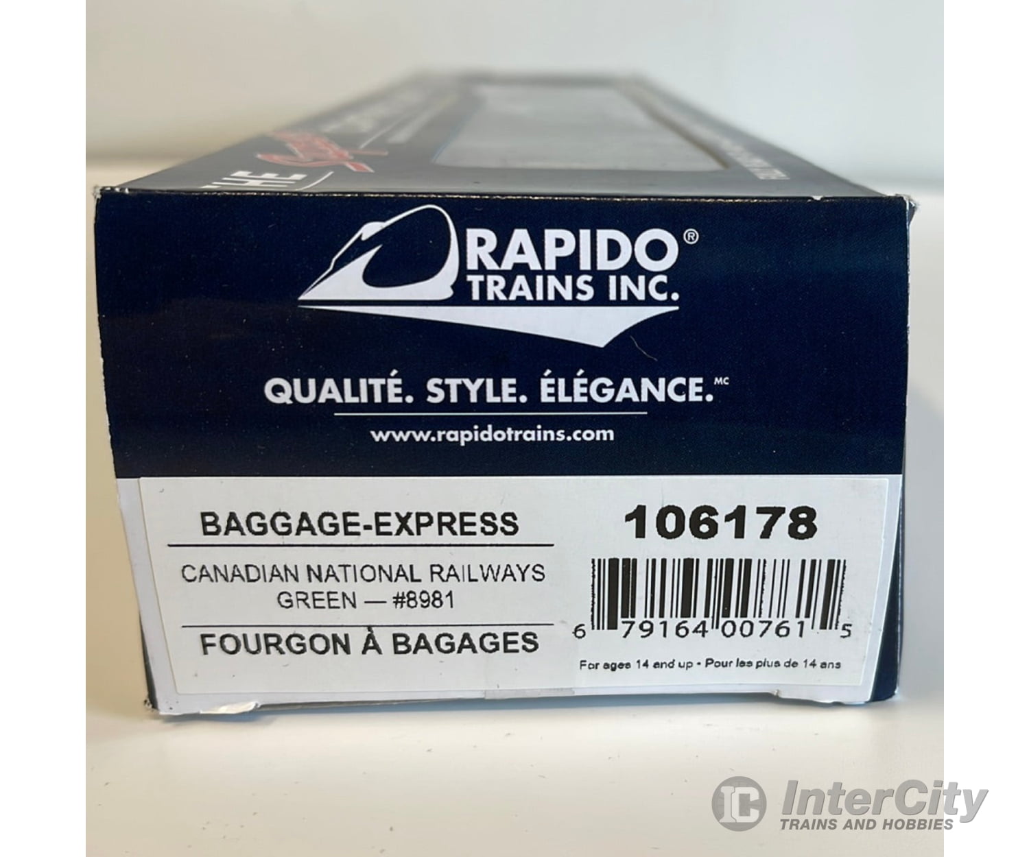 Rapido Ho 106178 Baggage Express Car - Cn #8981 (Green Pre 1954 Schme) Ic6 Passenger Cars