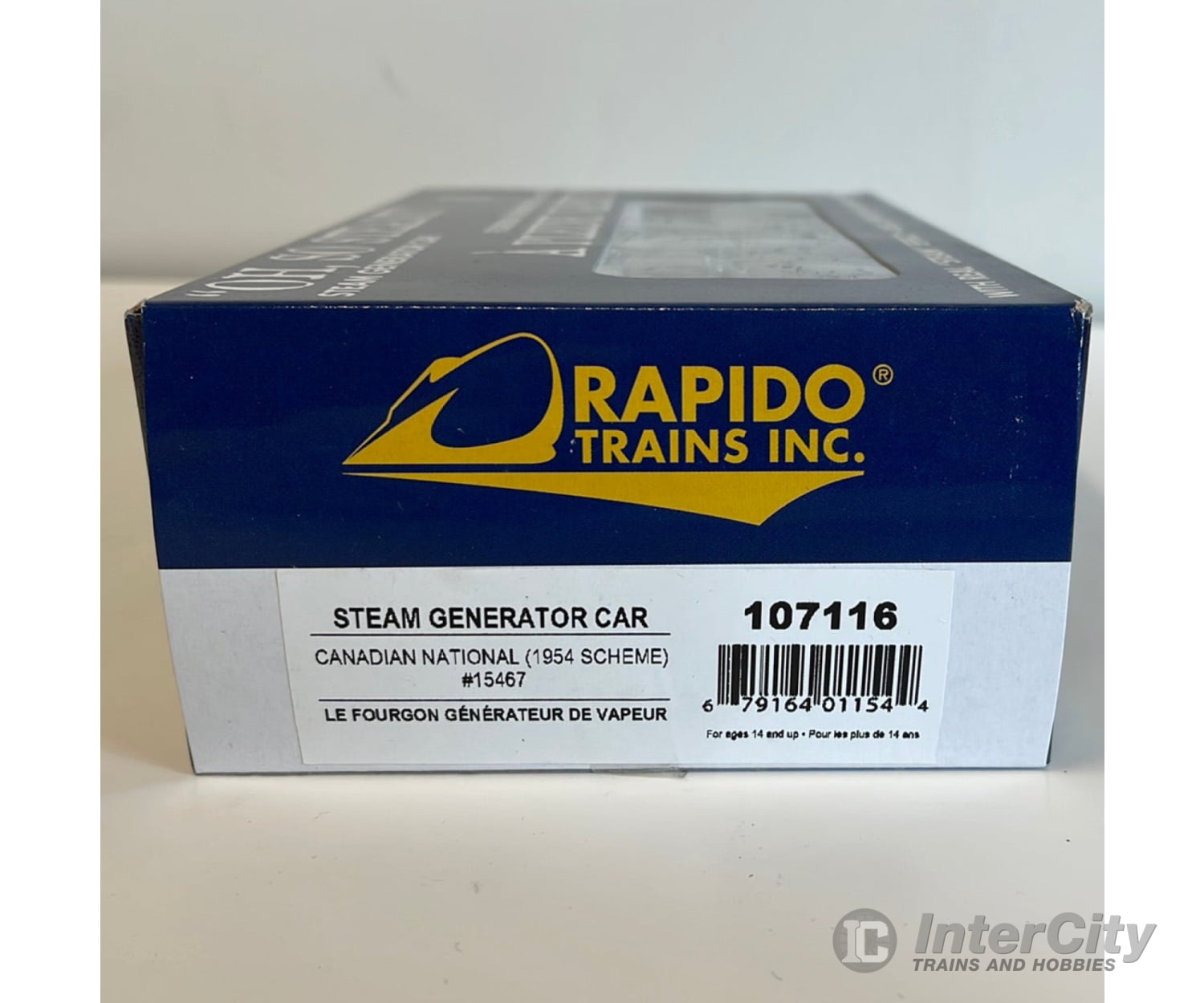 Rapido Ho 107116 Super Cont. Steam Generator Car - Cn #15467 (1954 Scheme) Ic6 Passenger Cars