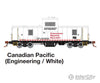 Rapido Ho 110133 Cp Angus Shops Caboose - Ready To Run -- Canadian Pacific 420982 (White Red