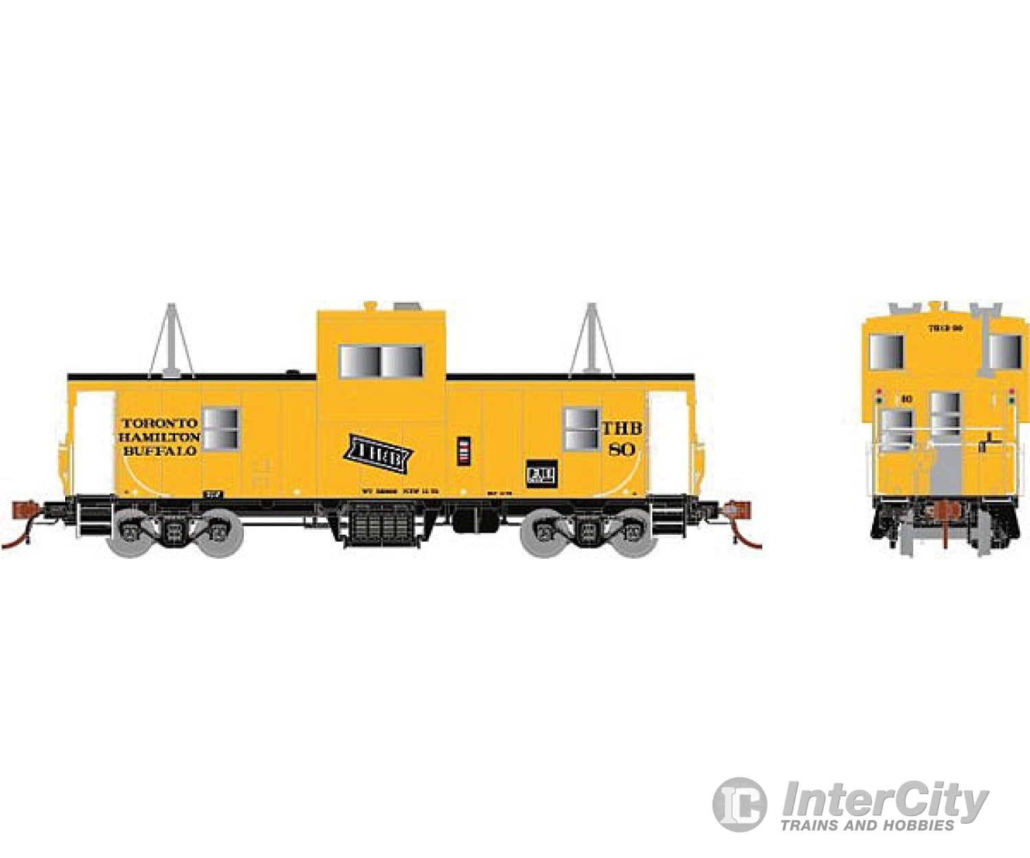 Rapido Ho 110147 Angus Van Th&B No 80 Freight Cars