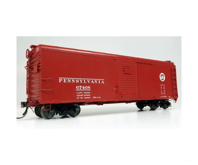 Rapido Ho 123001A Prr X31A Single-Door Boxcar Circle Keystone Single Car #1 Freight Cars