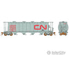 Rapido Ho 127005A 3800 Cu. Ft. Cylindrical Covered Hopper - Ready To Run -- Canadian Pacific (Black;