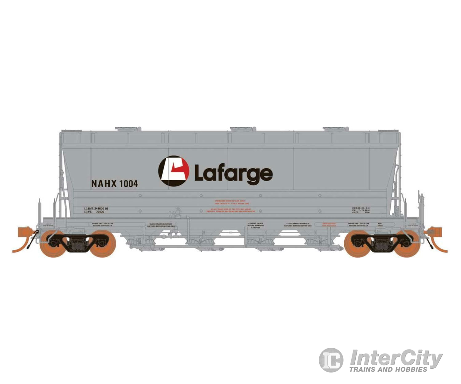 Rapido Ho 133011A 133011-2 Flexi Flo Covered Hopper Lafarge Hahx 1006 Model Railroad Mib Freight