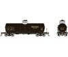 Rapido Ho 159010A Union Tank Car 10 000-Gallon X-3 - Ready To Run -- Eastman Chemical Utlx (Black