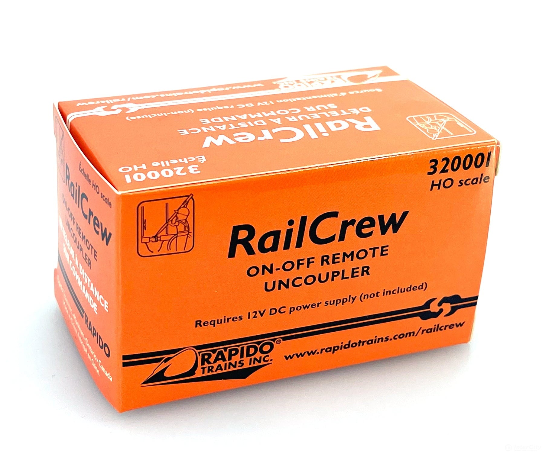 Rapido HO 320002 RailCrew ON-OFF Remote Uncoupler - 6-Pack Track Accessories