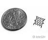 Rapido N 102056 Etched-Metal Pullman End Gates -- Unpainted Pkg(8) Detailing Parts