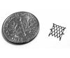 Rapido N 102056 Etched-Metal Pullman End Gates -- Unpainted Pkg(8) Detailing Parts