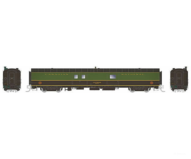 Rapido N 506504 Baggage Express Cnr 54 Scheme Passenger Cars